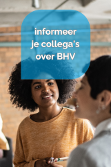 informeer je collega's actief over BHV