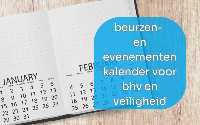 BHV beurskalender voor evenementen, beurzen en seminars