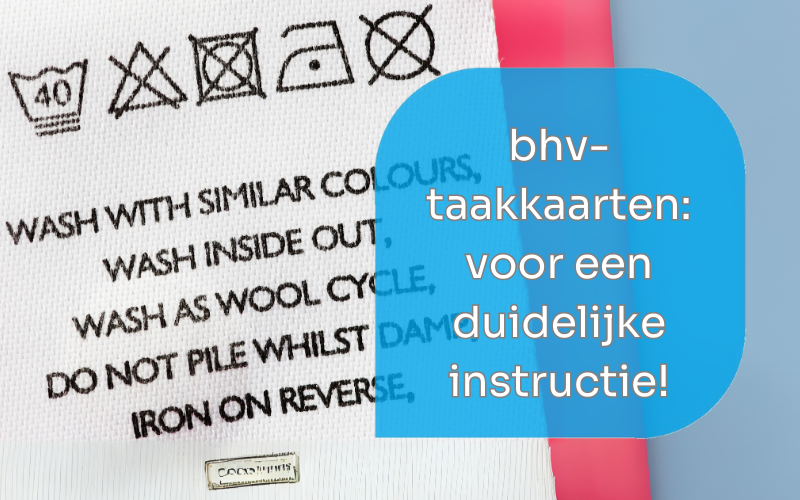 Met bhv-taakkaarten verbeter je de hulpverlening binnen jouw organisatie