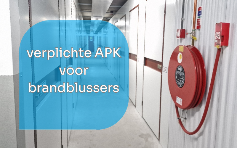 Verplichte APK voor brandblussers