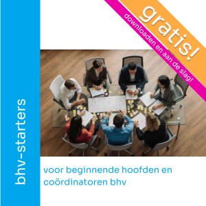 bhv-startersset door Marieka Baars gratis te downloaden voor beginnende hoofden en coordinatoren bhv
